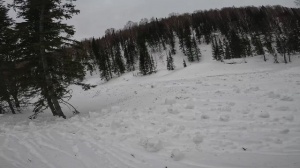 Снежные рулоны в заповеднике «Кузнецкий Алатау»